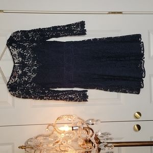 Juicy Couture Navy Lace Dress: Perfect for Wedding Guest